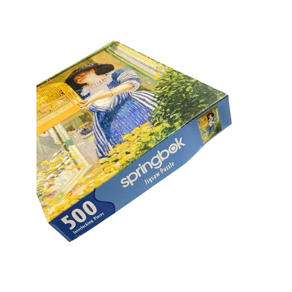 Vintage Springbok The Bird Cage 500 Piece Jigsaw Puzzle Complete Hallmark